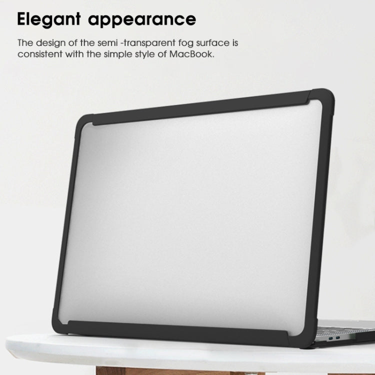 For MacBook Pro 13.3 inch 2022 / 2020 WIWU Haya Shield TPU Frame + PC Laptop Case