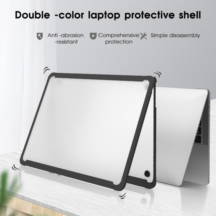 For MacBook Pro 14.2 inch A2442 2021 WIWU Haya Shield TPU Frame + PC Laptop Case