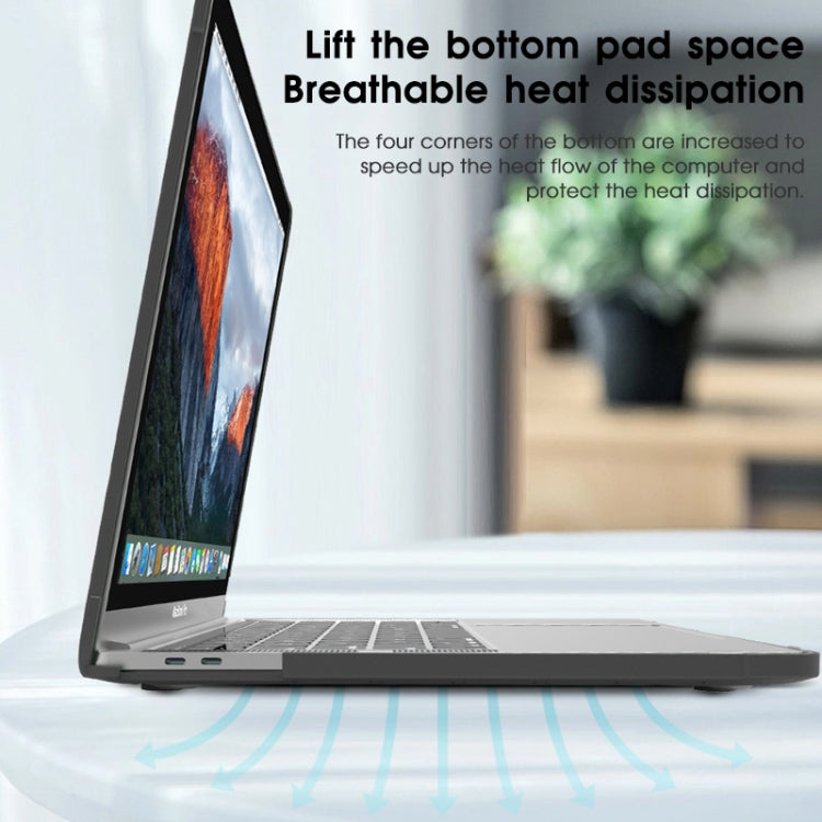 For MacBook Pro 14.2 inch A2442 2021 WIWU Haya Shield TPU Frame + PC Laptop Case