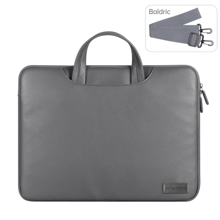 Waterproof PU Laptop Bag Inner Bag, Size:15 inch