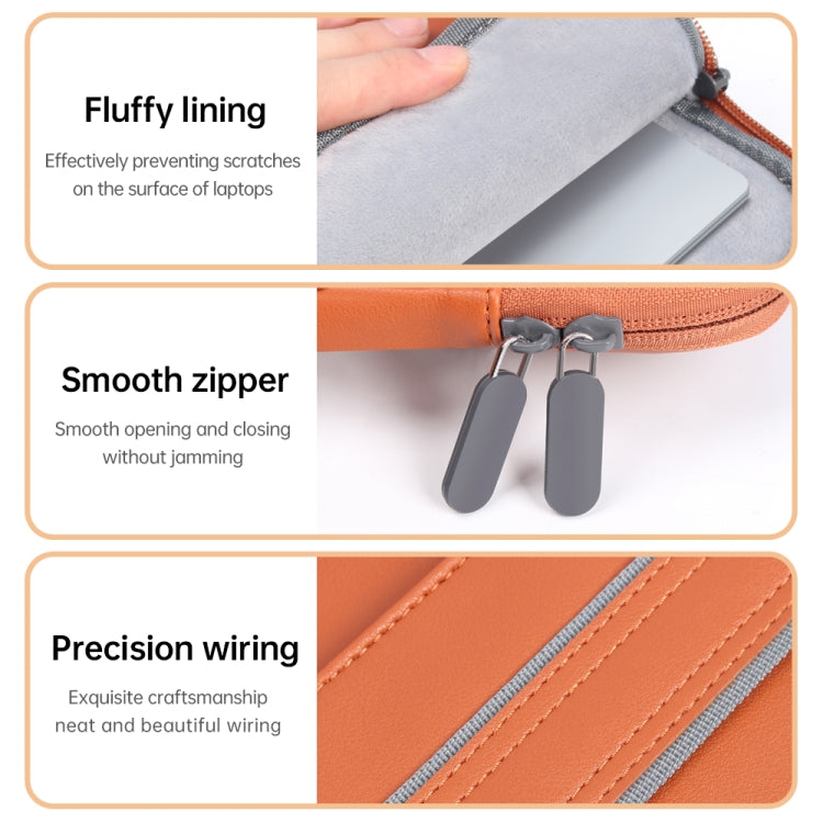 Waterproof PU Laptop Bag Inner Bag, Size:15 inch