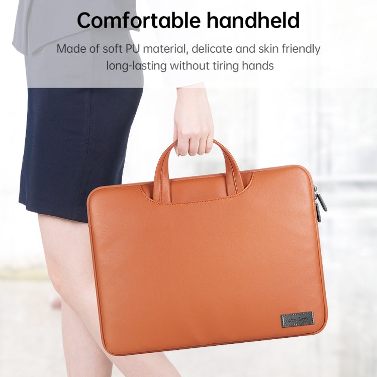 Waterproof PU Laptop Bag Inner Bag, Size:15 inch