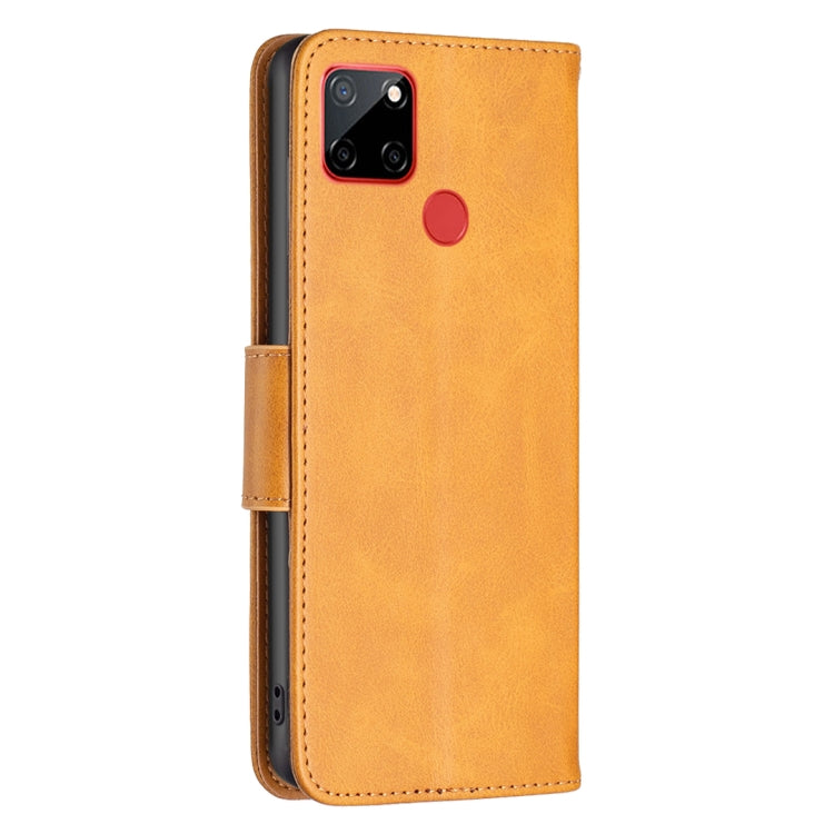 For Nokia C12 Lambskin Texture Pure Color Flip Leather Phone Case
