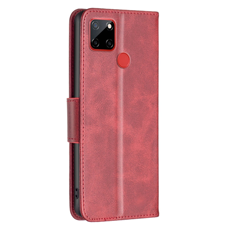 For Nokia C12 Lambskin Texture Pure Color Flip Leather Phone Case
