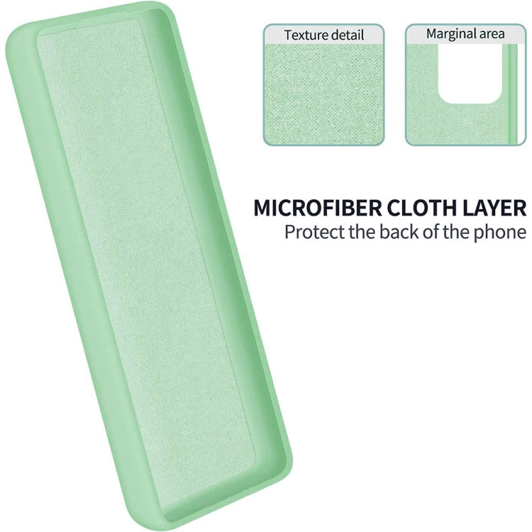 For Xiaomi Redmi Note 12 4G Global Pure Color Liquid Silicone Shockproof Phone Case