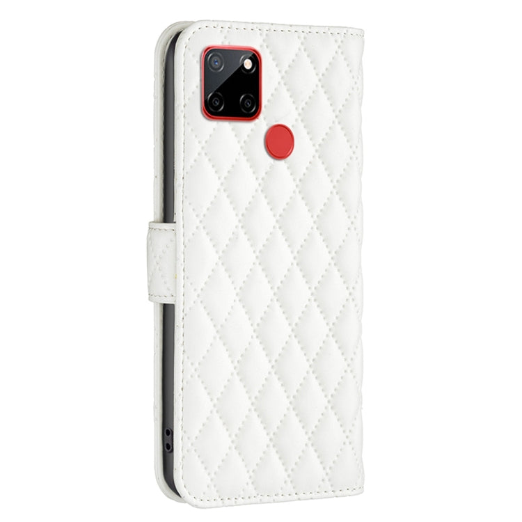 For Nokia C12 Diamond Lattice Wallet Flip Leather Phone Case