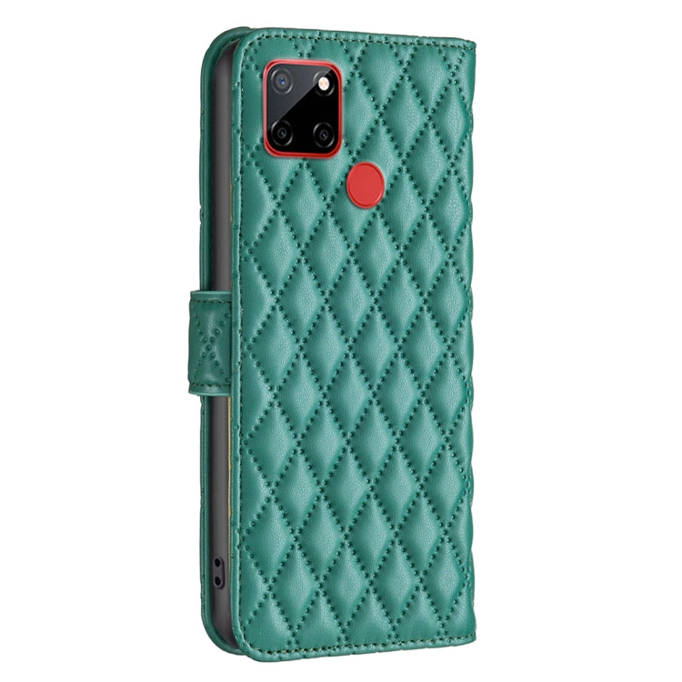 For Nokia C12 Diamond Lattice Wallet Flip Leather Phone Case