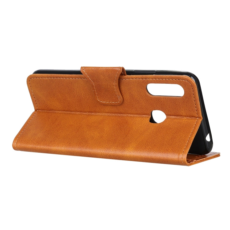 For Huawei Y6P Mirren Crazy Horse Texture Horizontal Flip Leather Case with Holder & Card Slots & Wallet