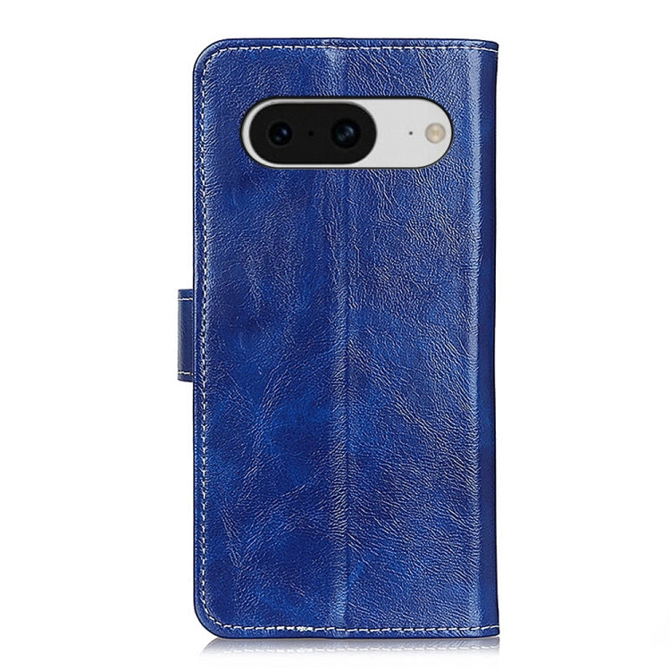 For Google Pixel 8 Retro Crazy Horse Texture Flip Leather Phone Case