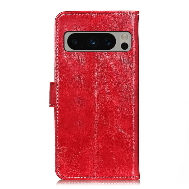 For Google Pixel 8 Pro Retro Crazy Horse Texture Flip Leather Phone Case