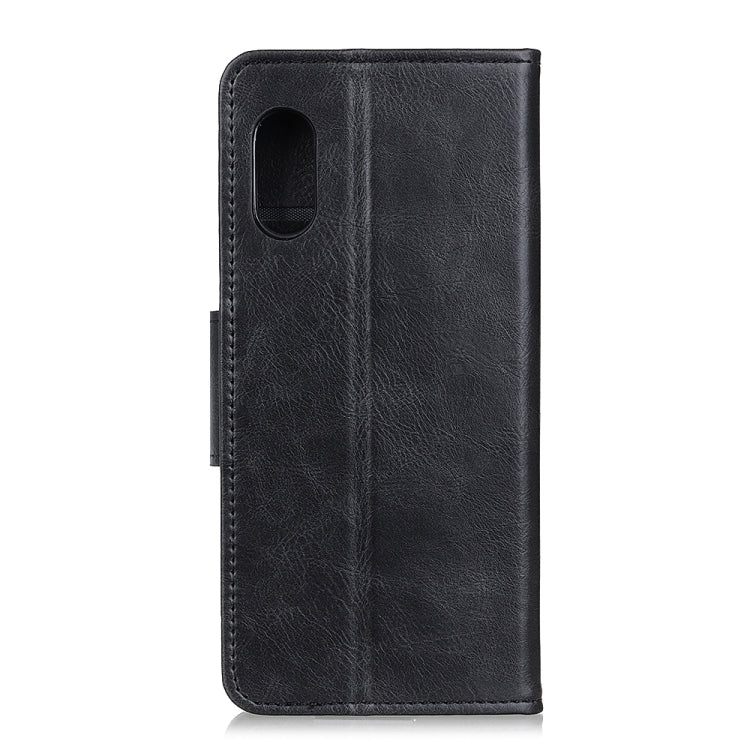 For Samsung Galaxy Xcover Pro Mirren Crazy Horse Texture Horizontal Flip Leather Case with Holder & Card Slots & Wallet