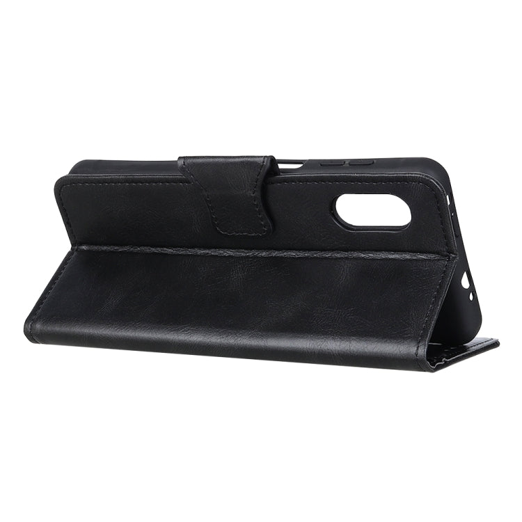 For Samsung Galaxy Xcover Pro Mirren Crazy Horse Texture Horizontal Flip Leather Case with Holder & Card Slots & Wallet