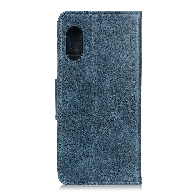 For Samsung Galaxy Xcover Pro Mirren Crazy Horse Texture Horizontal Flip Leather Case with Holder & Card Slots & Wallet