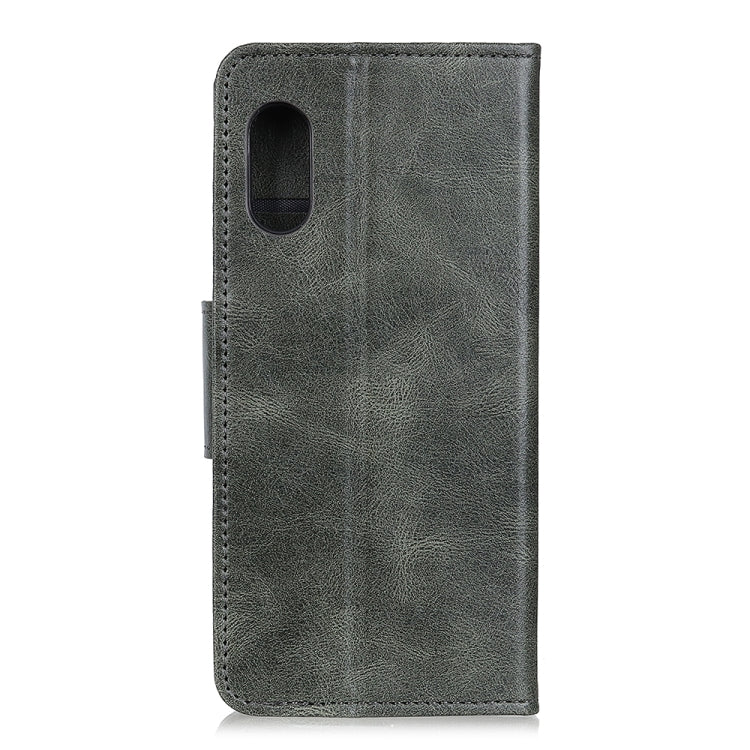 For Samsung Galaxy Xcover Pro Mirren Crazy Horse Texture Horizontal Flip Leather Case with Holder & Card Slots & Wallet