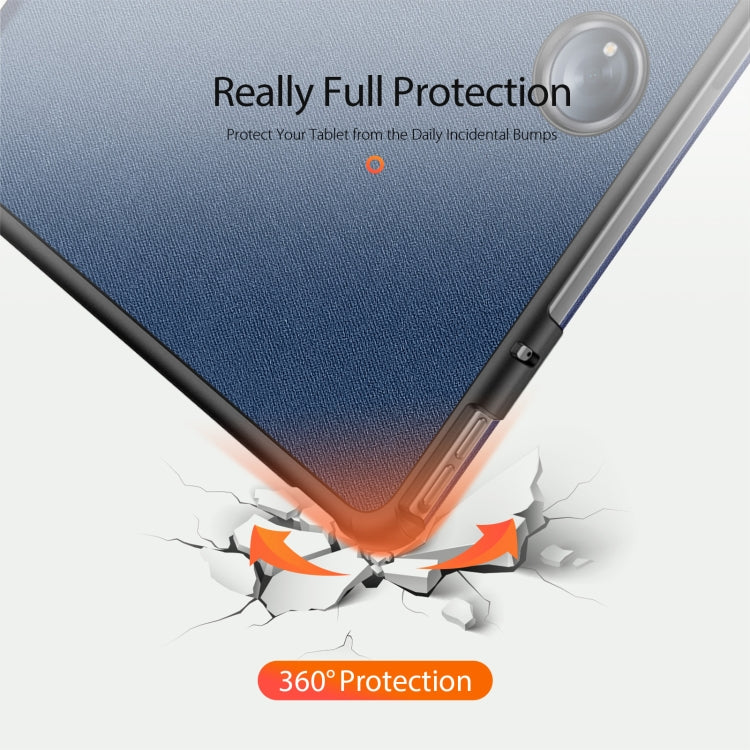 For OnePlus Pad / OPPO Pad 2 DUX DUCIS Domo Series Magnetic Flip Leather Tablet Case