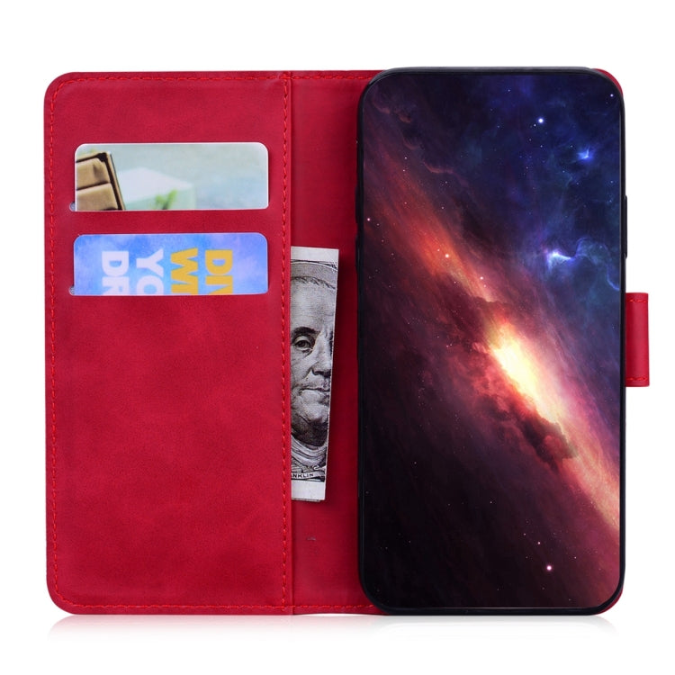 For Samsung Galaxy M14 Skin Feel Pure Color Flip Leather Phone Case