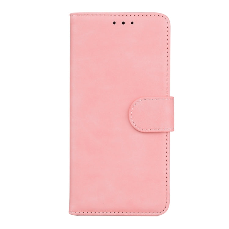 For Samsung Galaxy M14 Skin Feel Pure Color Flip Leather Phone Case