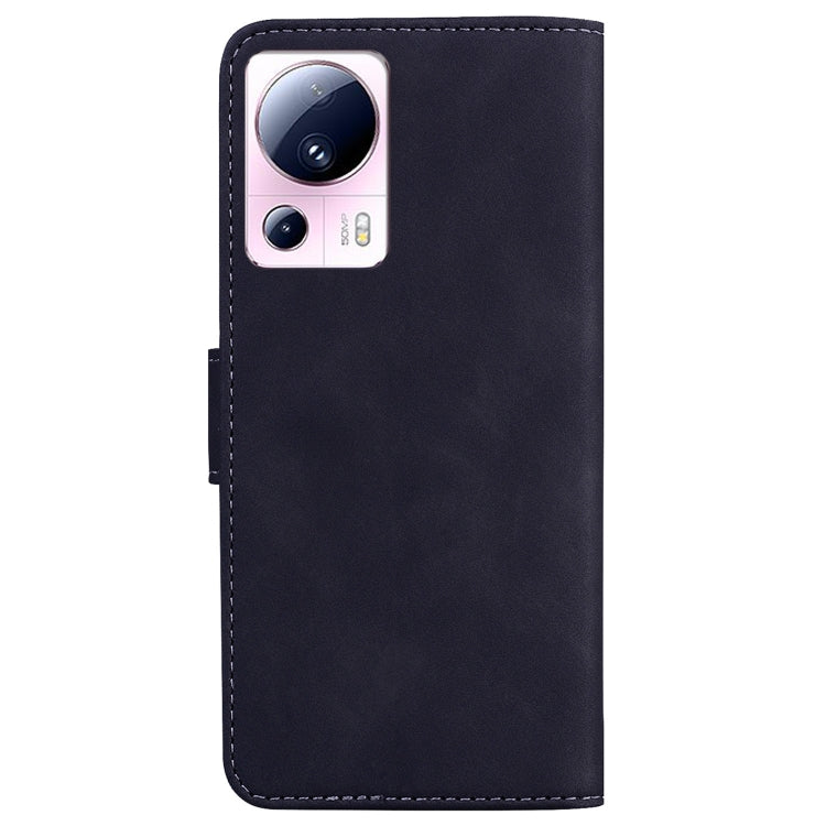 For Xiaomi 13 Lite / Civi 2 Skin Feel Pure Color Flip Leather Phone Case