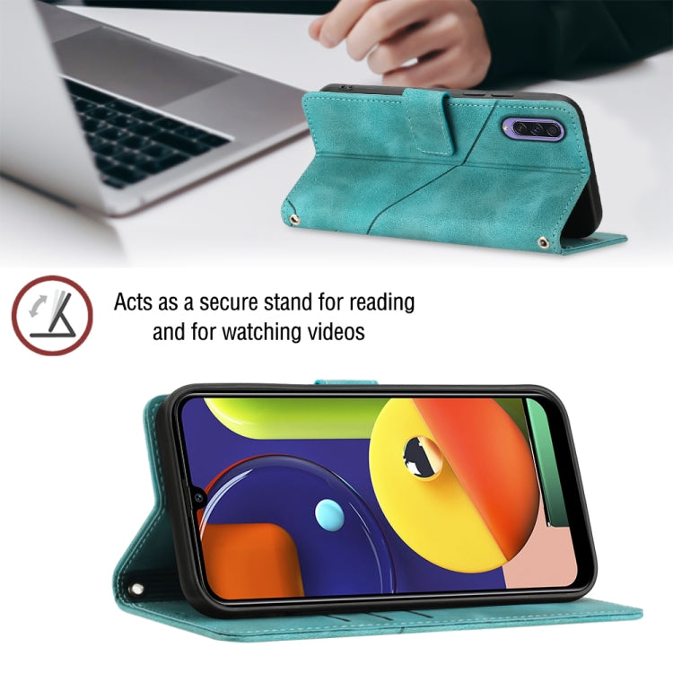 For Samsung Galaxy A50 / A30s / A50s Skin-feel Embossed Leather Phone Case