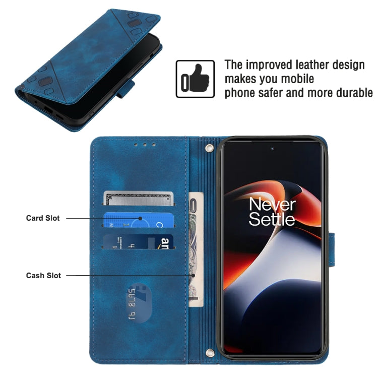 For OnePlus Ace 2 5G / 11R 5G Skin-feel Embossed Leather Phone Case