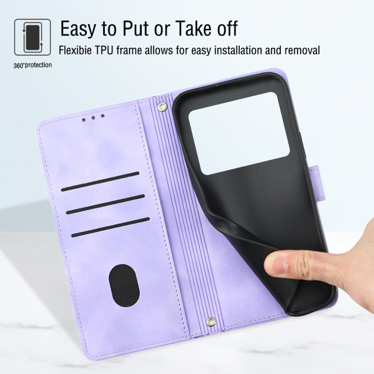 For Realme GT Neo 5 5G / GT3 Skin-feel Embossed Leather Phone Case