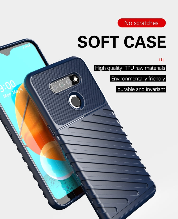 For LG K51 Thunderbolt Shockproof TPU Protective Soft Case