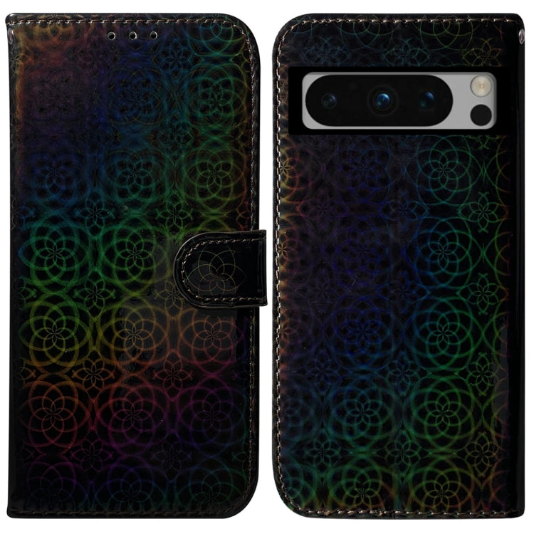 For Google Pixel 8 Pro Colorful Magnetic Buckle Leather Phone Case