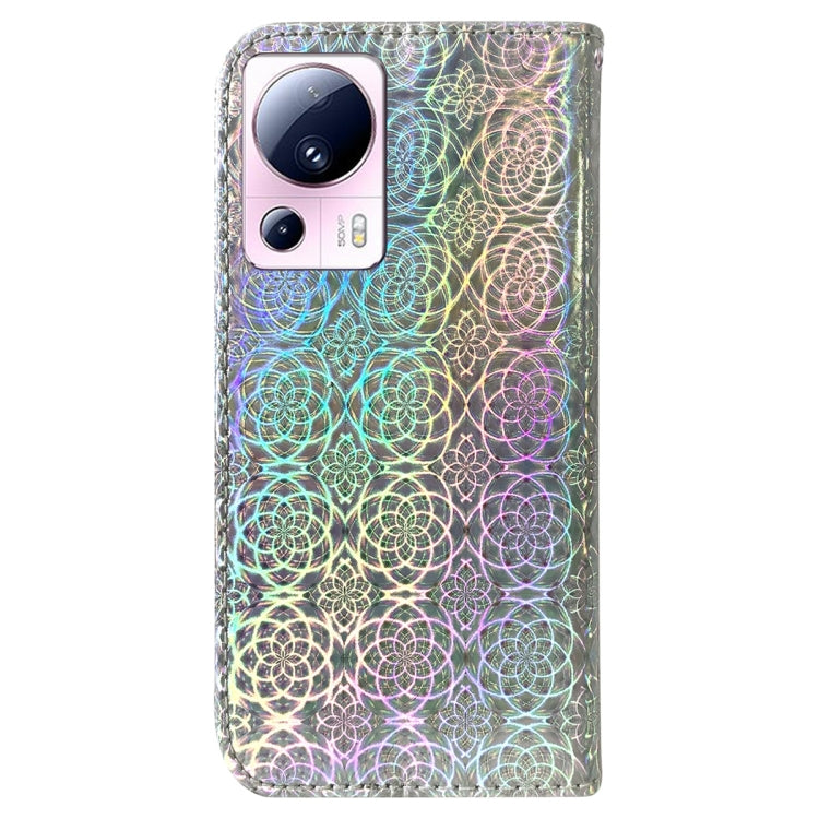 For Xiaomi 13 Lite / Civi 2 Colorful Magnetic Buckle Leather Phone Case