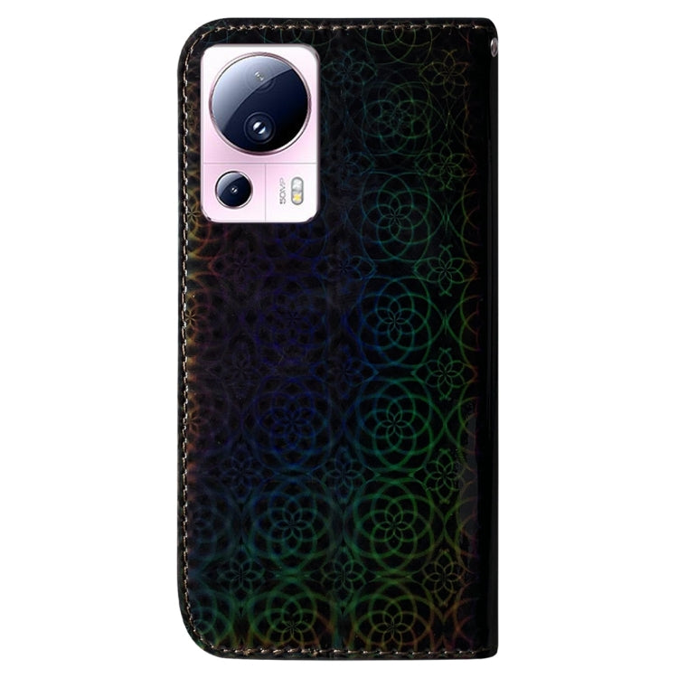 For Xiaomi 13 Lite / Civi 2 Colorful Magnetic Buckle Leather Phone Case