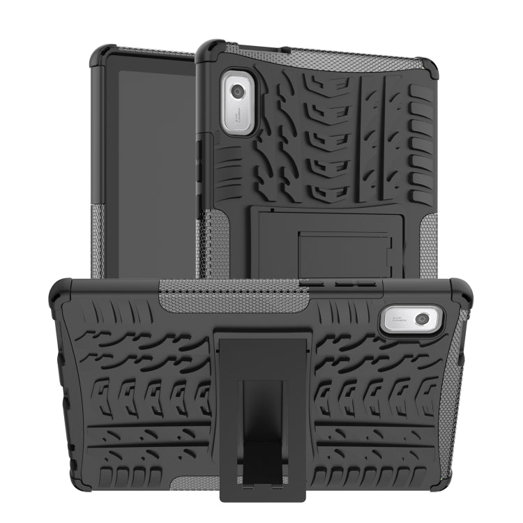 For Lenovo Tab M9 Tire Texture TPU + PC Tablet Case with Holder