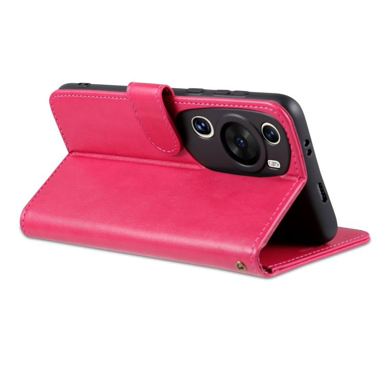 For Huawei P60 Art AZNS Sheepskin Texture Flip Leather Phone Case