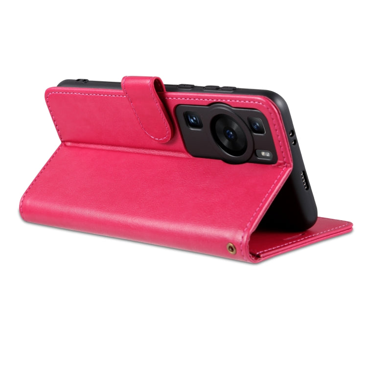 For Huawei P60 / P60 Pro AZNS Sheepskin Texture Flip Leather Phone Case