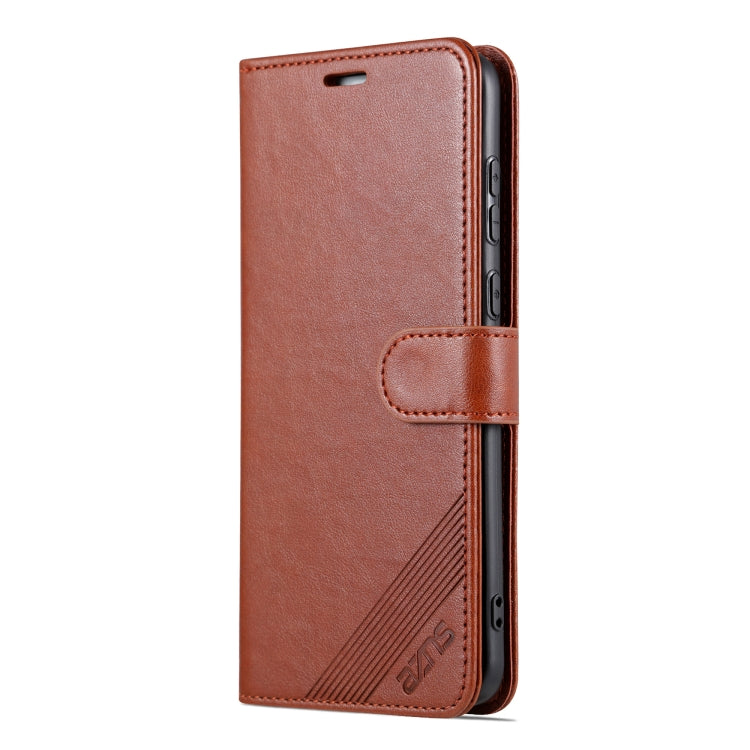For Huawei P60 / P60 Pro AZNS Sheepskin Texture Flip Leather Phone Case