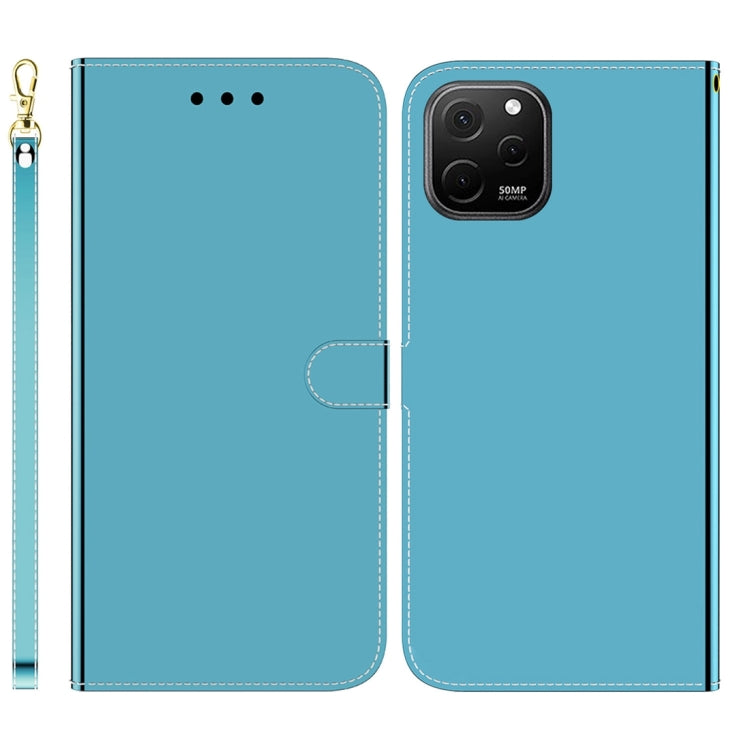 For Huawei nova Y61 / Enjoy 50z Imitated Mirror Surface Leather Phone Case