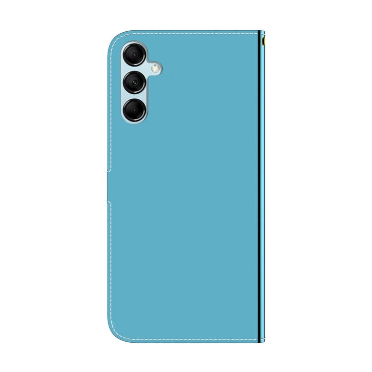 For Samsung Galaxy M14 Imitated Mirror Surface Leather Phone Case