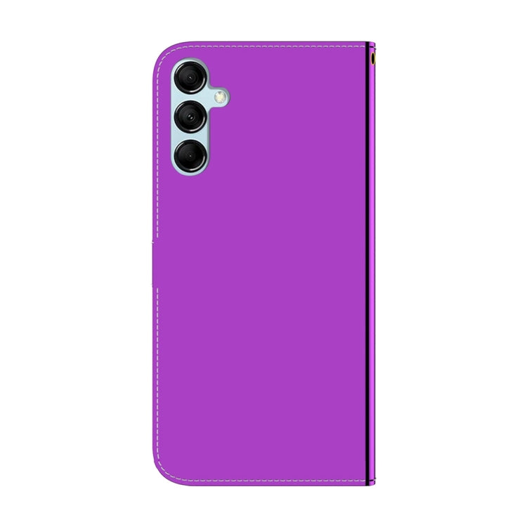 For Samsung Galaxy M14 Imitated Mirror Surface Leather Phone Case