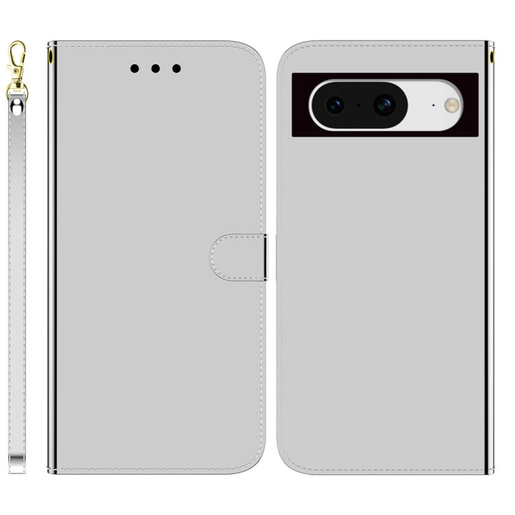 For Google Pixel 8 Imitated Mirror Surface Leather Phone Case