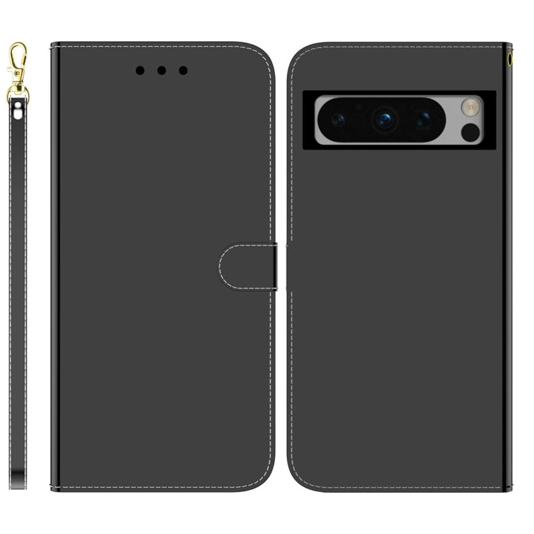 For Google Pixel 8 Pro Imitated Mirror Surface Leather Phone Case