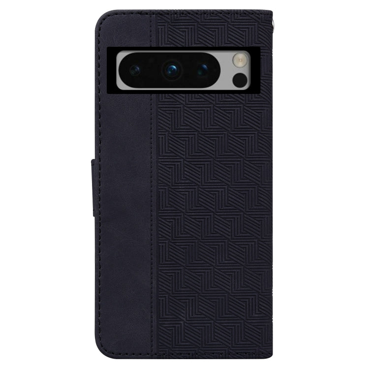 For Google Pixel 8 Pro Geometric Embossed Leather Phone Case