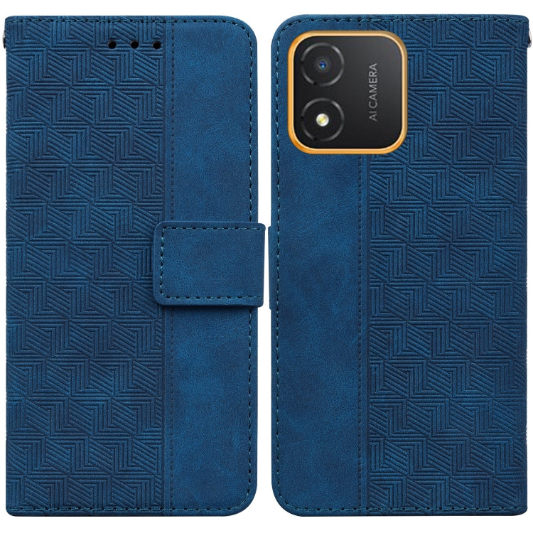 For Honor X5 Geometric Embossed Leather Phone Case
