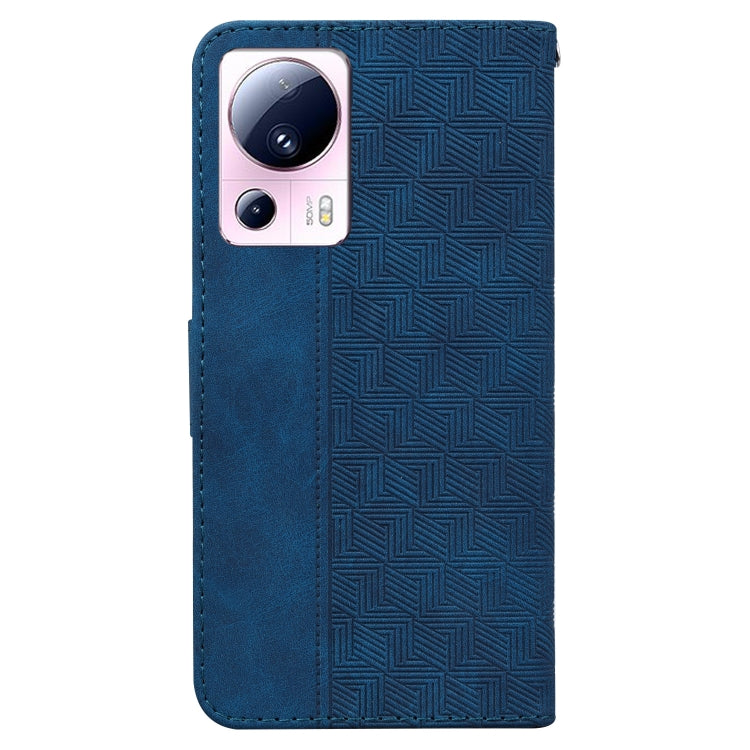 For Xiaomi 13 Lite / Civi 2 Geometric Embossed Leather Phone Case