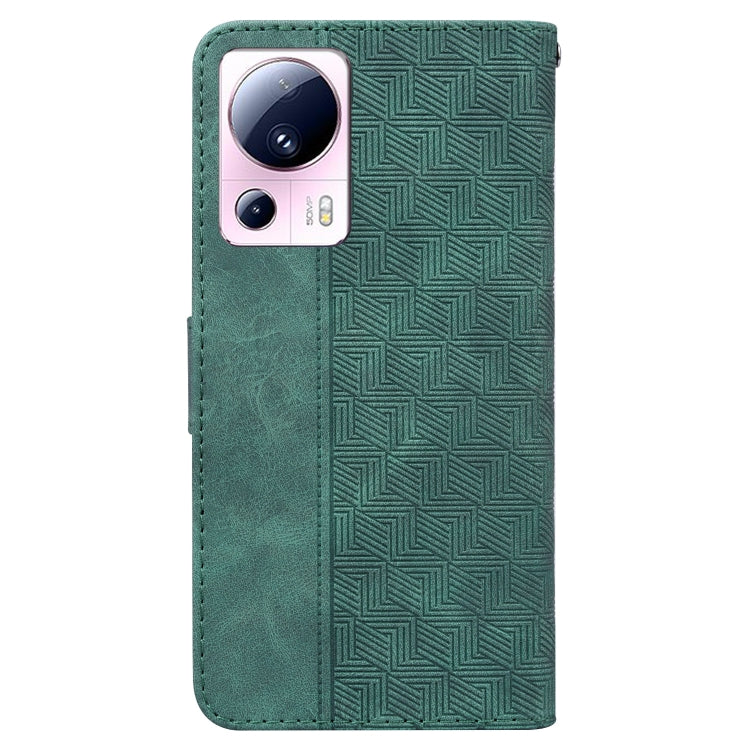 For Xiaomi 13 Lite / Civi 2 Geometric Embossed Leather Phone Case