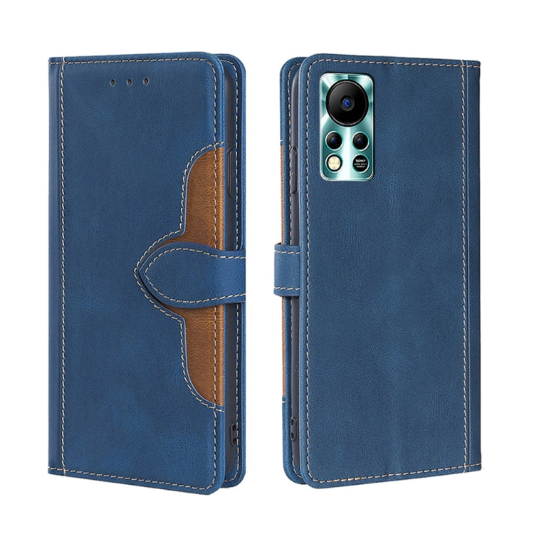 For Infinix Hot 11S NFC Skin Feel Magnetic Buckle Leather Phone Case