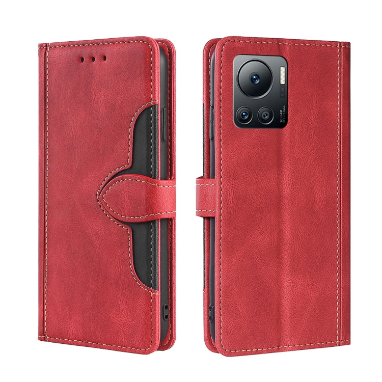 For Infinix Note 12 VIP Skin Feel Magnetic Buckle Leather Phone Case