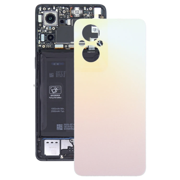 For OPPO Reno8 Lite Original Battery Back Cover