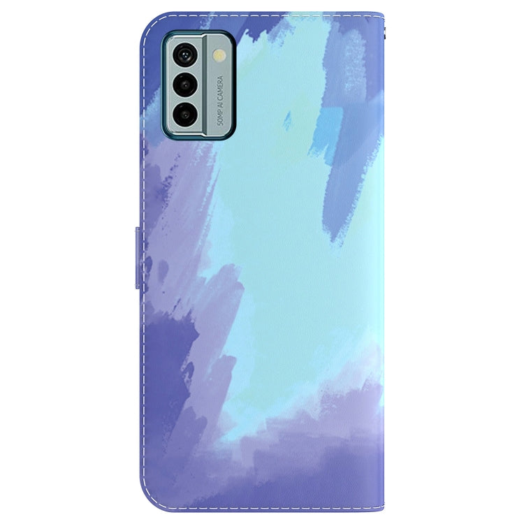 For Nokia G22 Watercolor Pattern Flip Leather Phone Case