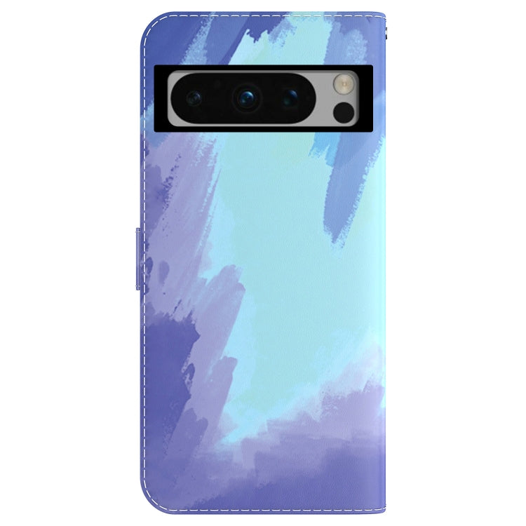 For Google Pixel 8 Pro Watercolor Pattern Flip Leather Phone Case
