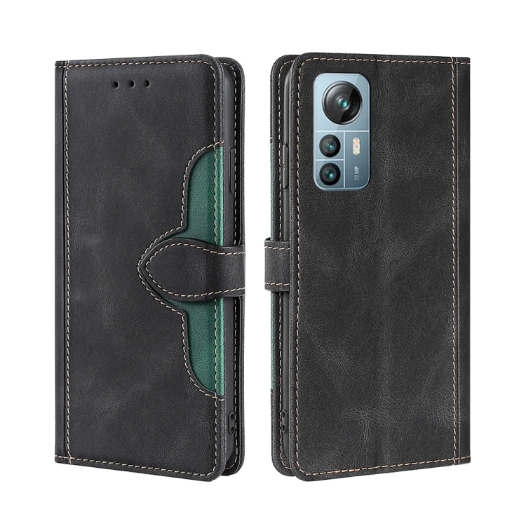 For Blackview A85 Skin Feel Magnetic Buckle Leather Phone Case