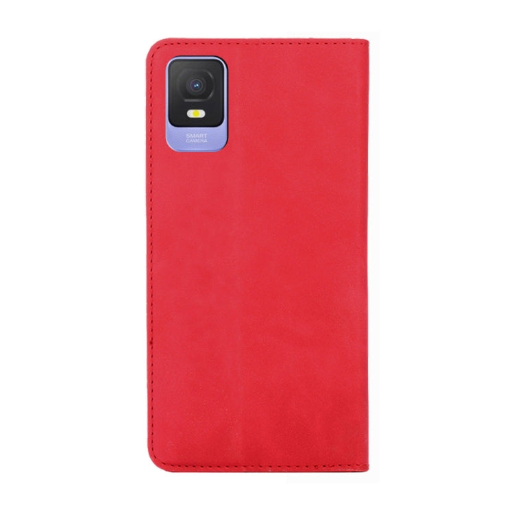 For TCL 403 Skin Feel Magnetic Horizontal Flip Leather Phone Case