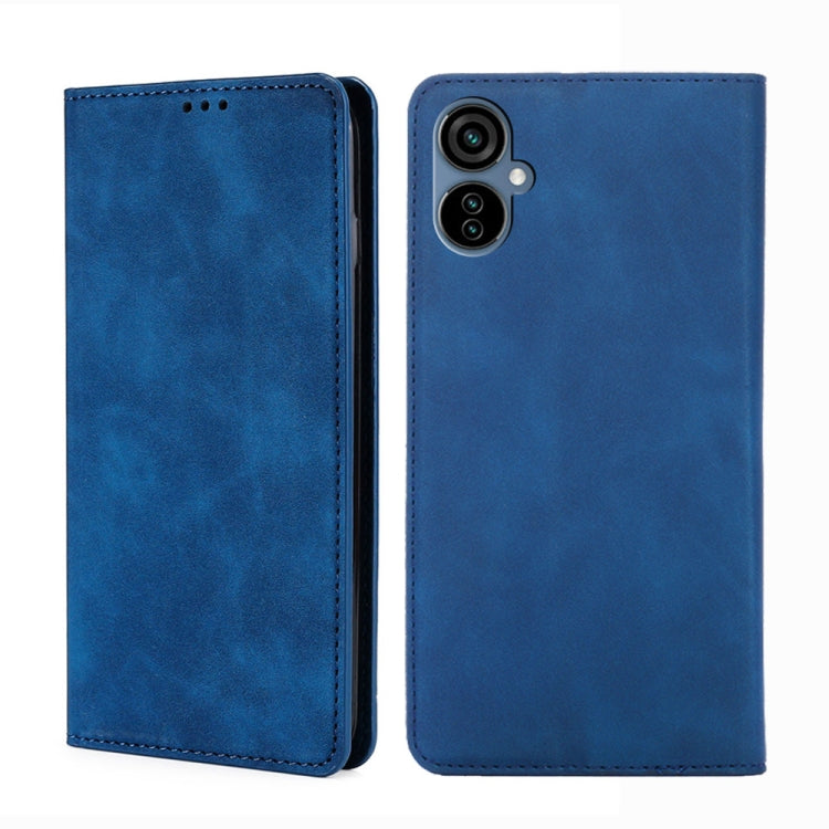 For Tecno Camon 19 Neo Skin Feel Magnetic Horizontal Flip Leather Phone Case